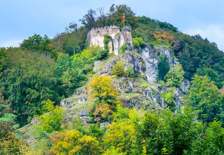 Burgruine Tachenstein, Germany